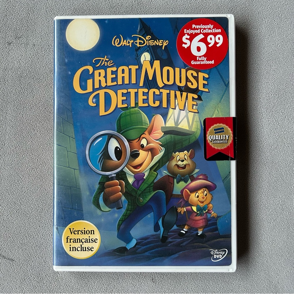 3 for $15 ~ The Great Mouse Detective ~ DVD ~ 3 for $15